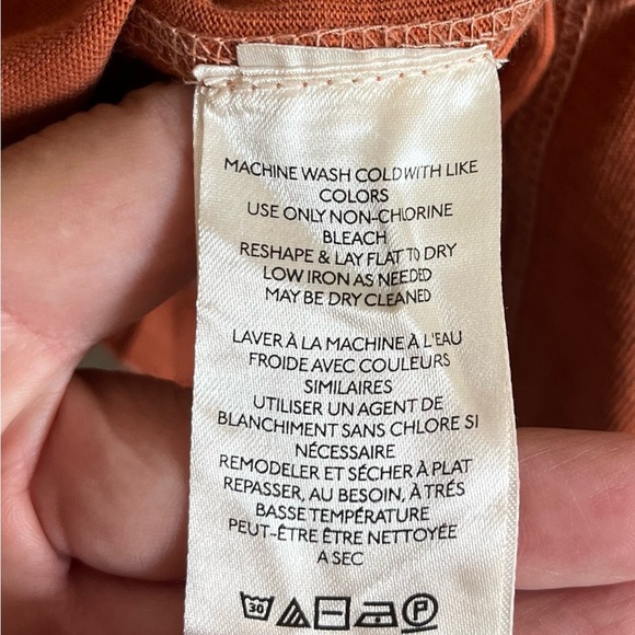 Free People Table For Two Oversized Sleevless Cotton Lace embellished Top Sz S - Picture 6 of 15